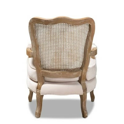 Vallea Traditional Velvet Wood Armchair - Baxton Studio Pink 8 Vallea Traditional Velvet Wood Armchair - Baxton Studio Pink - Image 6