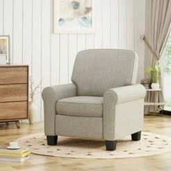 Cornelius Club Chair - Christopher Knight Home Beige