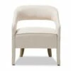 Floriane Modern and Contemporary Fabric Upholstered Lounge Chair Beige - Baxton Studio -Living Room Chairs store unnamed file 2810