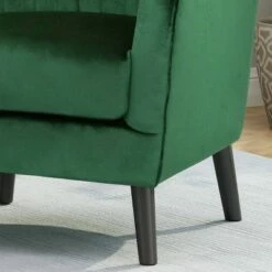 Woodrow Modern Club Chair Emerald - Christopher Knight Home -Living Room Chairs store unnamed file 2821