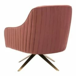 Leyla Channeled Velvet Accent Chair Dusty Rose - Safavieh 14 Leyla Channeled Velvet Accent Chair Dusty Rose - Safavieh -Living Room Chairs store unnamed file 2826