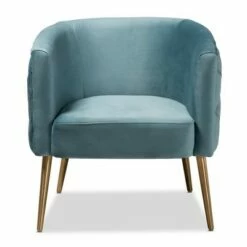 Marcelle Chair - Baxton Studio Light Blue/gold 19 Marcelle Chair - Baxton Studio Light Blue/gold -Living Room Chairs store unnamed file 2837