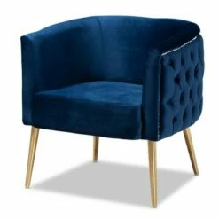 Marcelle Chair - Baxton Studio Light Blue/gold 21 Marcelle Chair - Baxton Studio Light Blue/gold -Living Room Chairs store unnamed file 2839