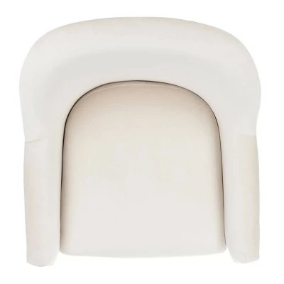 Brienne Mid-Century Armchair - Safavieh Navy/brass 8 Brienne Mid-Century Armchair - Safavieh Navy/brass - Image 6