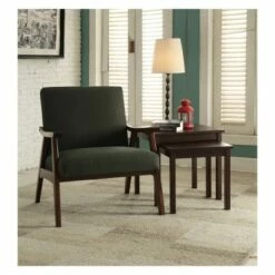 OSP Home Furnishings Davis Upholstered Armchair - Ave Six Charcoal 14 OSP Home Furnishings Davis Upholstered Armchair - Ave Six Charcoal -Living Room Chairs store unnamed file 2970