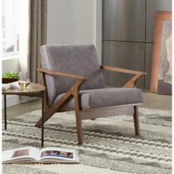 Bianca Solid Wood Chair - Buylateral Brown -Living Room Chairs store unnamed file 2992