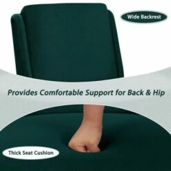 Costway Velvet Accent Chair Single Sofa Chair Leisure Chair with Wood Frame 15 Costway Velvet Accent Chair Single Sofa Chair Leisure Chair with Wood Frame -Living Room Chairs store unnamed file 3009