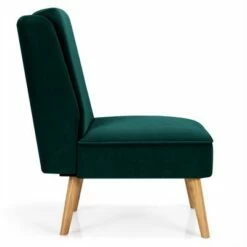 Costway Velvet Accent Chair Single Sofa Chair Leisure Chair with Wood Frame 19 Costway Velvet Accent Chair Single Sofa Chair Leisure Chair with Wood Frame -Living Room Chairs store unnamed file 3013