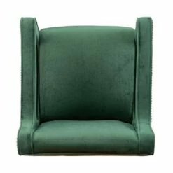 Cainish Upholstered Accent Chair Green/Black - Aiden Lane -Living Room Chairs store unnamed file 3045