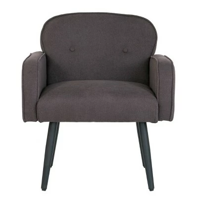 Holly & Martin Purmly Upholstered Accent Chair Charcoal/Black - Holly & Martin 5 Holly & Martin Purmly Upholstered Accent Chair Charcoal/Black - Holly & Martin - Image 3