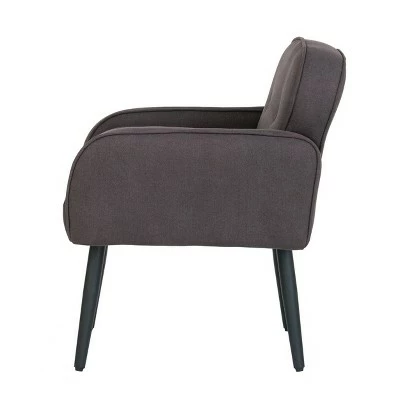 Holly & Martin Purmly Upholstered Accent Chair Charcoal/Black - Holly & Martin 7 Holly & Martin Purmly Upholstered Accent Chair Charcoal/Black - Holly & Martin - Image 5