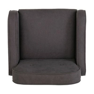 Holly & Martin Purmly Upholstered Accent Chair Charcoal/Black - Holly & Martin 10 Holly & Martin Purmly Upholstered Accent Chair Charcoal/Black - Holly & Martin - Image 8