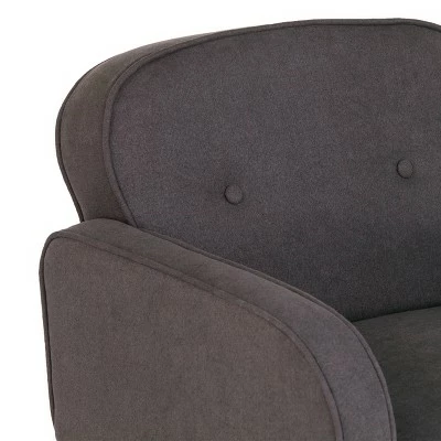 Holly & Martin Purmly Upholstered Accent Chair Charcoal/Black - Holly & Martin 11 Holly & Martin Purmly Upholstered Accent Chair Charcoal/Black - Holly & Martin - Image 9