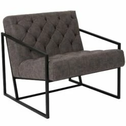 Merrick Lane Modern Lounge Chair With Tufted Seating And Metal Frame -Living Room Chairs store unnamed file 3096