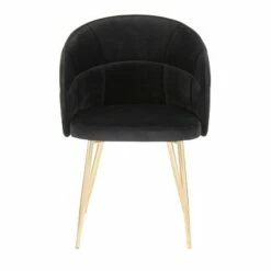 Lindsey Contemporary Chair Gold - LumiSource Cream -Living Room Chairs store unnamed file 3122