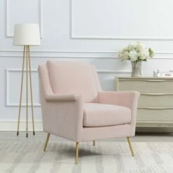 Lincoln Accent Chair - Picket House Furnishings Blush Pink -Living Room Chairs store unnamed file 3145