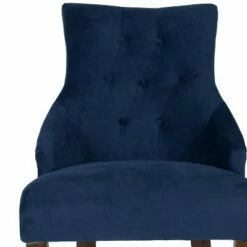 Tufted Accent Chair Blue - HomePop -Living Room Chairs store unnamed file 3193