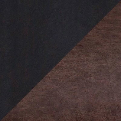 Franklin Armchair Leather/Steel Black/Espresso - LumiSource 8 Franklin Armchair Leather/Steel Black/Espresso - LumiSource - Image 6