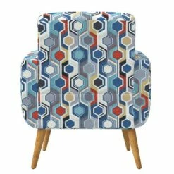 Hartman Mid Century Modern Armchair - Handy Living Pink -Living Room Chairs store unnamed file 3261