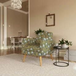 Hartman Mid Century Modern Armchair - Handy Living Pink -Living Room Chairs store unnamed file 3272