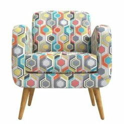 Hartman Mid Century Modern Armchair - Handy Living Pink -Living Room Chairs store unnamed file 3273