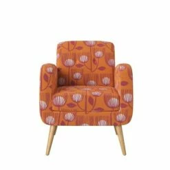Hartman Mid Century Modern Armchair - Handy Living Pink -Living Room Chairs store unnamed file 3274
