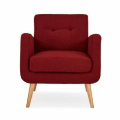 Hartman Mid Century Modern Armchair - Handy Living Pink -Living Room Chairs store unnamed file 3276