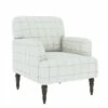 Everlee Armchair with Gray Wash Legs - Handy Living Checked Denim 2 Everlee Armchair with Gray Wash Legs - Handy Living Checked Denim -Living Room Chairs store unnamed file 3284