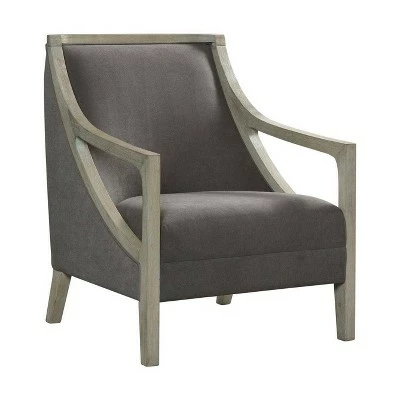 Dayna Accent Chair with White Wash Frame - Picket House Furnishings Natural 3 Dayna Accent Chair with White Wash Frame - Picket House Furnishings Natural