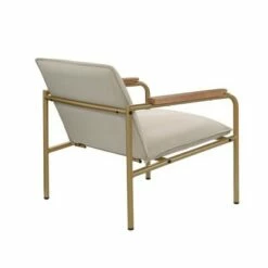 Coral Cape Lounge Chair Ivory - Sauder