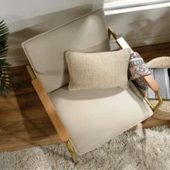 Coral Cape Lounge Chair Ivory - Sauder 12 Coral Cape Lounge Chair Ivory - Sauder -Living Room Chairs store unnamed file 3400