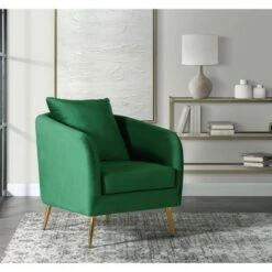 Zuri Accent Chair with Gold Legs - Picket House Furnishings Gunmetal 18 Zuri Accent Chair with Gold Legs - Picket House Furnishings Gunmetal -Living Room Chairs store unnamed file 3409