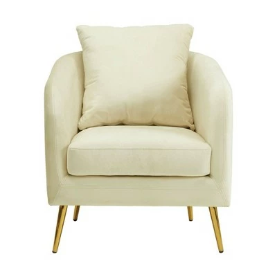 Zuri Accent Chair with Gold Legs - Picket House Furnishings Gunmetal 13 Zuri Accent Chair with Gold Legs - Picket House Furnishings Gunmetal - Image 11