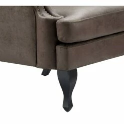 Mason Tufted Armchair with Brass Nailheads - Serta Navy Blue -Living Room Chairs store unnamed file 3447