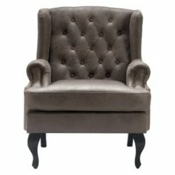 Mason Tufted Armchair with Brass Nailheads - Serta Navy Blue -Living Room Chairs store unnamed file 3448