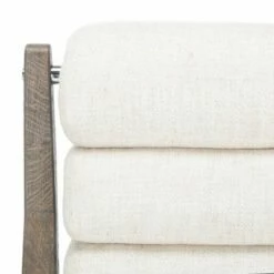 Delaney Channel Tufted Chair White - Safavieh -Living Room Chairs store unnamed file 345