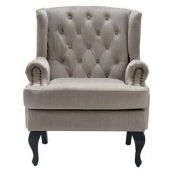 Mason Tufted Armchair with Brass Nailheads - Serta Navy Blue -Living Room Chairs store unnamed file 3450