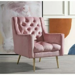 Reese Accent Chair Blush - Picket House Furnishings -Living Room Chairs store unnamed file 3476