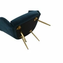 Ashby Accent Chair Textured Velvet Navy - HomePop -Living Room Chairs store unnamed file 3486