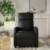 Sofy Pushback Recliner Faux Leather - Room & Joy Camel -Living Room Chairs store unnamed file 3488