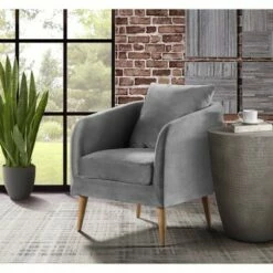 Zoe Accent Chair with Wooden Legs - Picket House Furnishings Navy Blue 17 Zoe Accent Chair with Wooden Legs - Picket House Furnishings Navy Blue -Living Room Chairs store unnamed file 3513