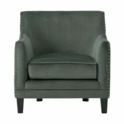 Demi Accent Chair - Picket House Furnishings Gunmetal -Living Room Chairs store unnamed file 3542