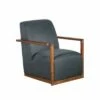 Hamilton Wood Framed Armchair - Finch Charcoal -Living Room Chairs store unnamed file 3552