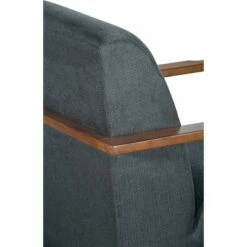 Hamilton Wood Framed Armchair - Finch Charcoal -Living Room Chairs store unnamed file 3555