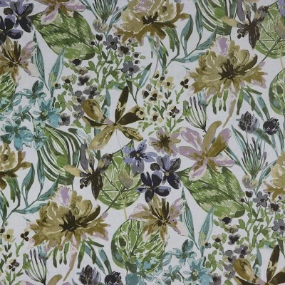 Everlee Armchair with Espresso Legs - Handy Living Coral Paisley 8 Everlee Armchair with Espresso Legs - Handy Living Coral Paisley - Image 6