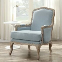 Regal Accent Chair - Picket House Furnishings Light Blue