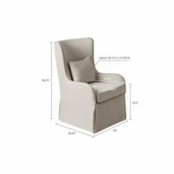 Madison Park Regis Accent Chair Cream -Living Room Chairs store unnamed file 3659