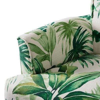 Junnell Armchair - Linon Gray 8 Junnell Armchair - Linon Gray - Image 6