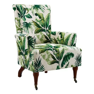 Junnell Armchair - Linon Gray 11 Junnell Armchair - Linon Gray - Image 9