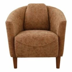Aron Tub Chair Brown - OSP Home Furnishings